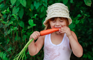 Cooking Delicious Homegrown Carrots with Kids