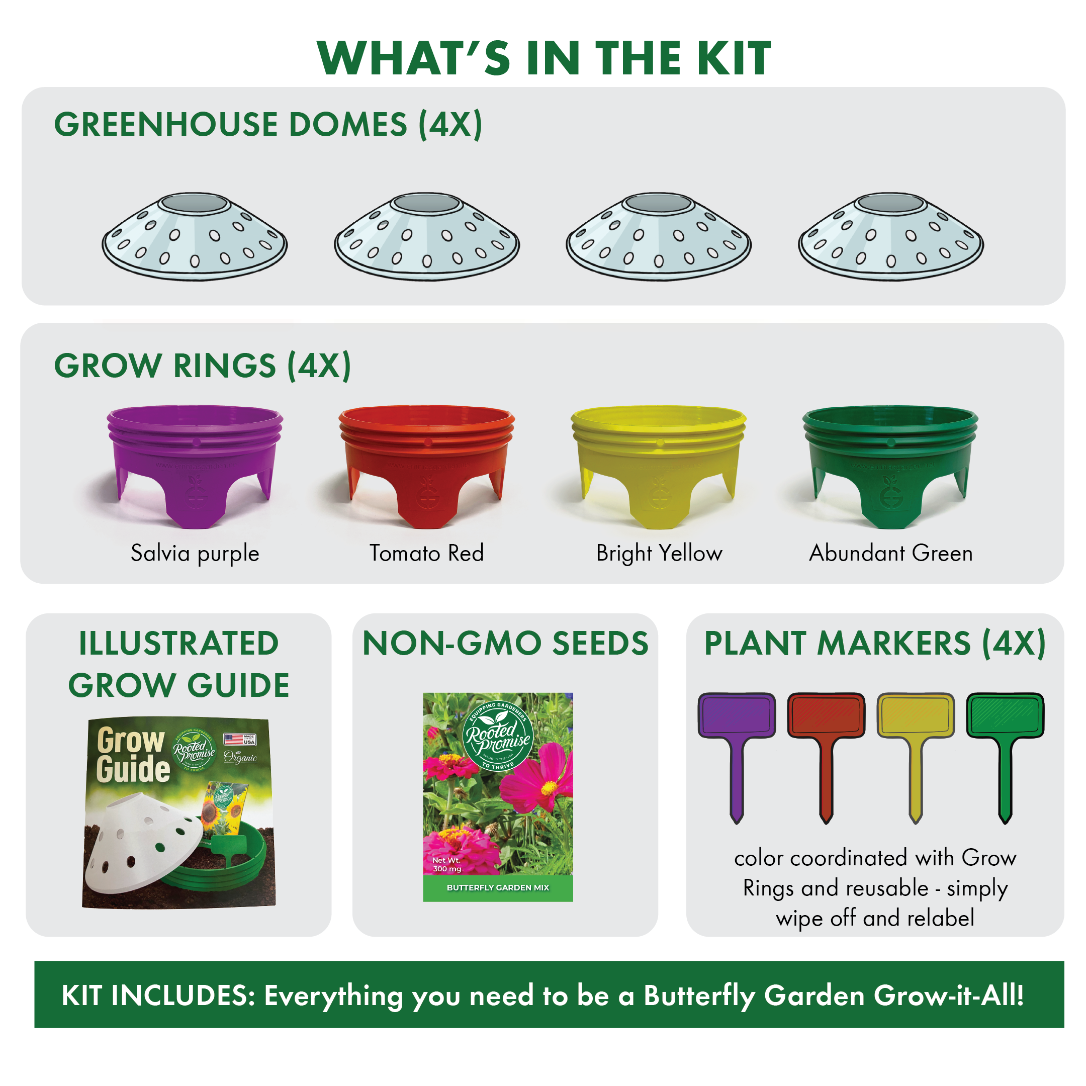 Outdoor Butterfly Garden Kit