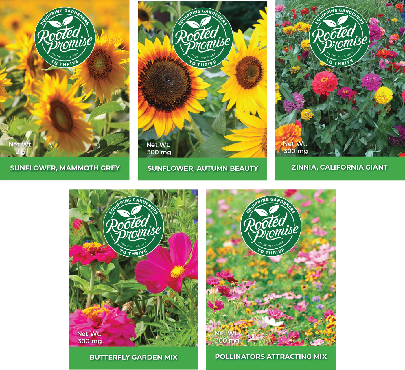 seed flower packets Flower Mix – Rooted Promise