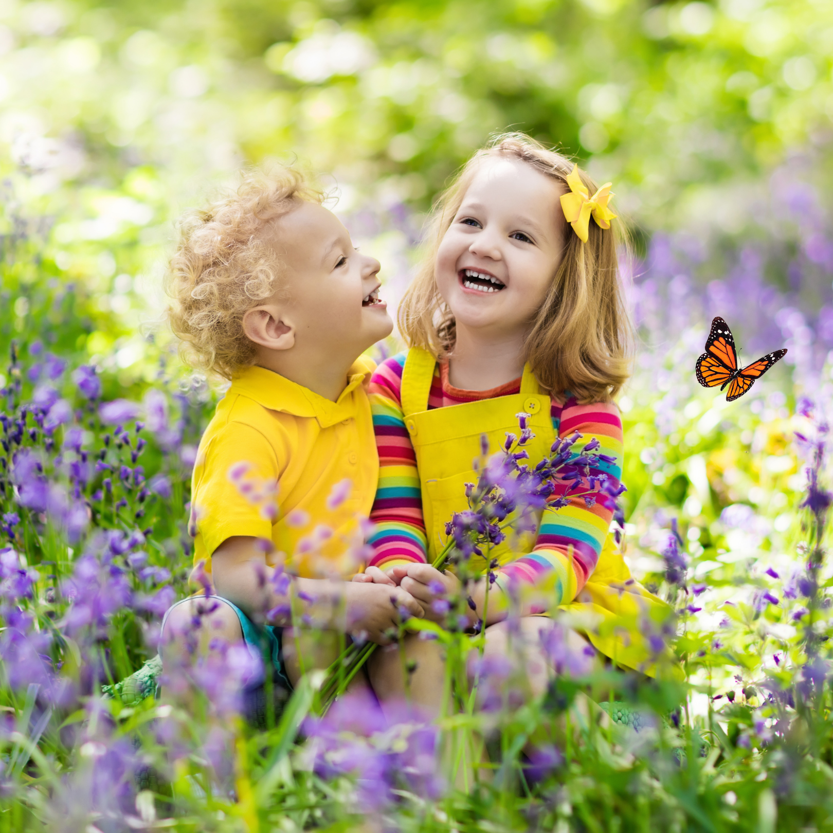 Kids Outdoor Butterfly Garden Kit