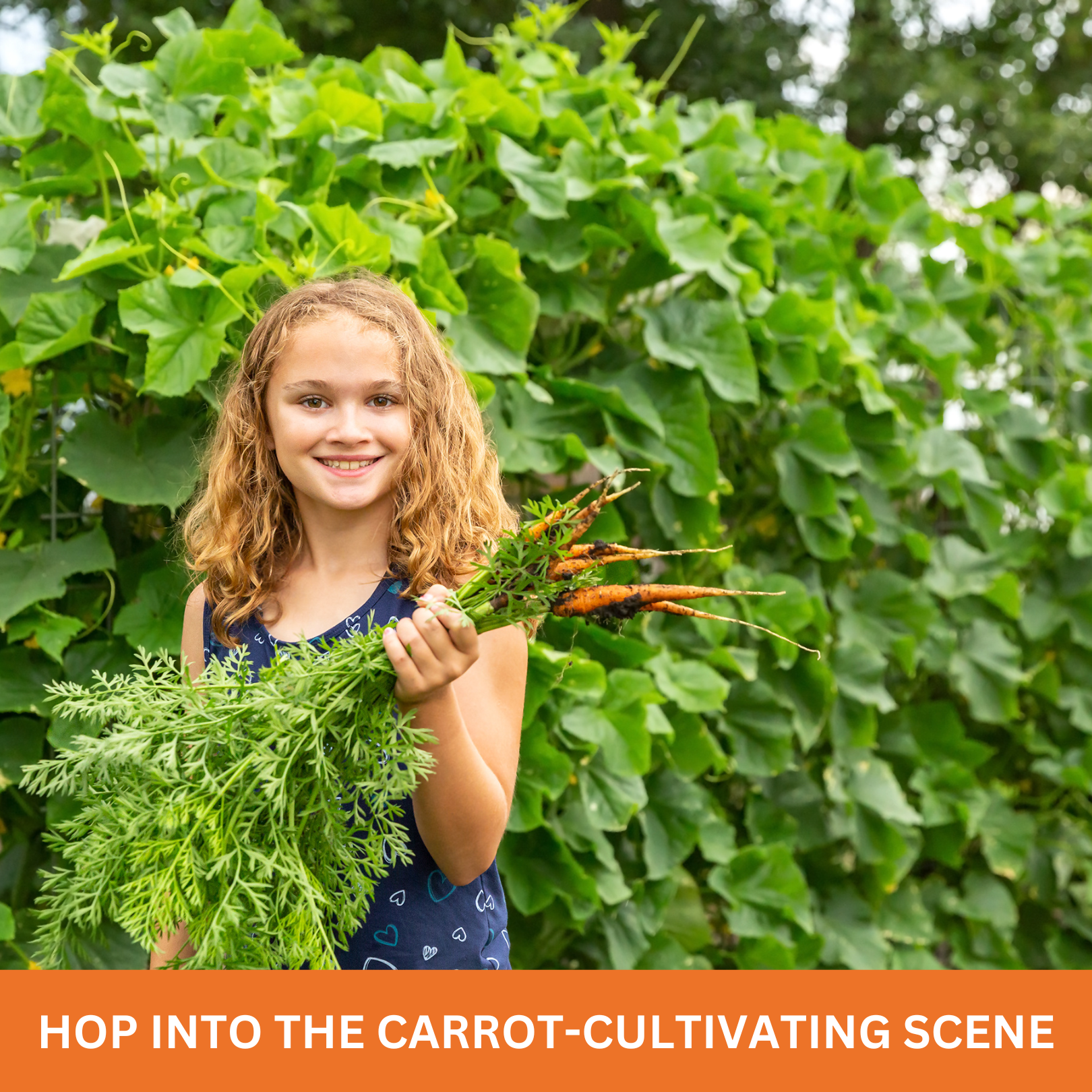 Kids Outdoor Carrot Garden Kit