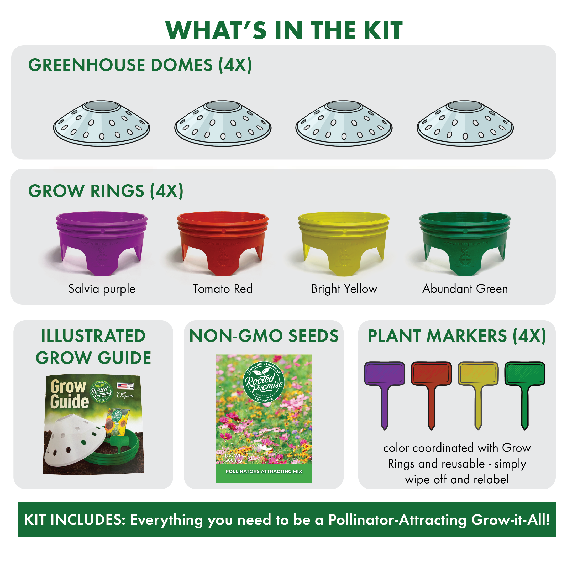 Pollinators Garden Kit