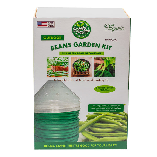 planting green bean seeds outdoors Beans Garden Kit – Rooted Promise