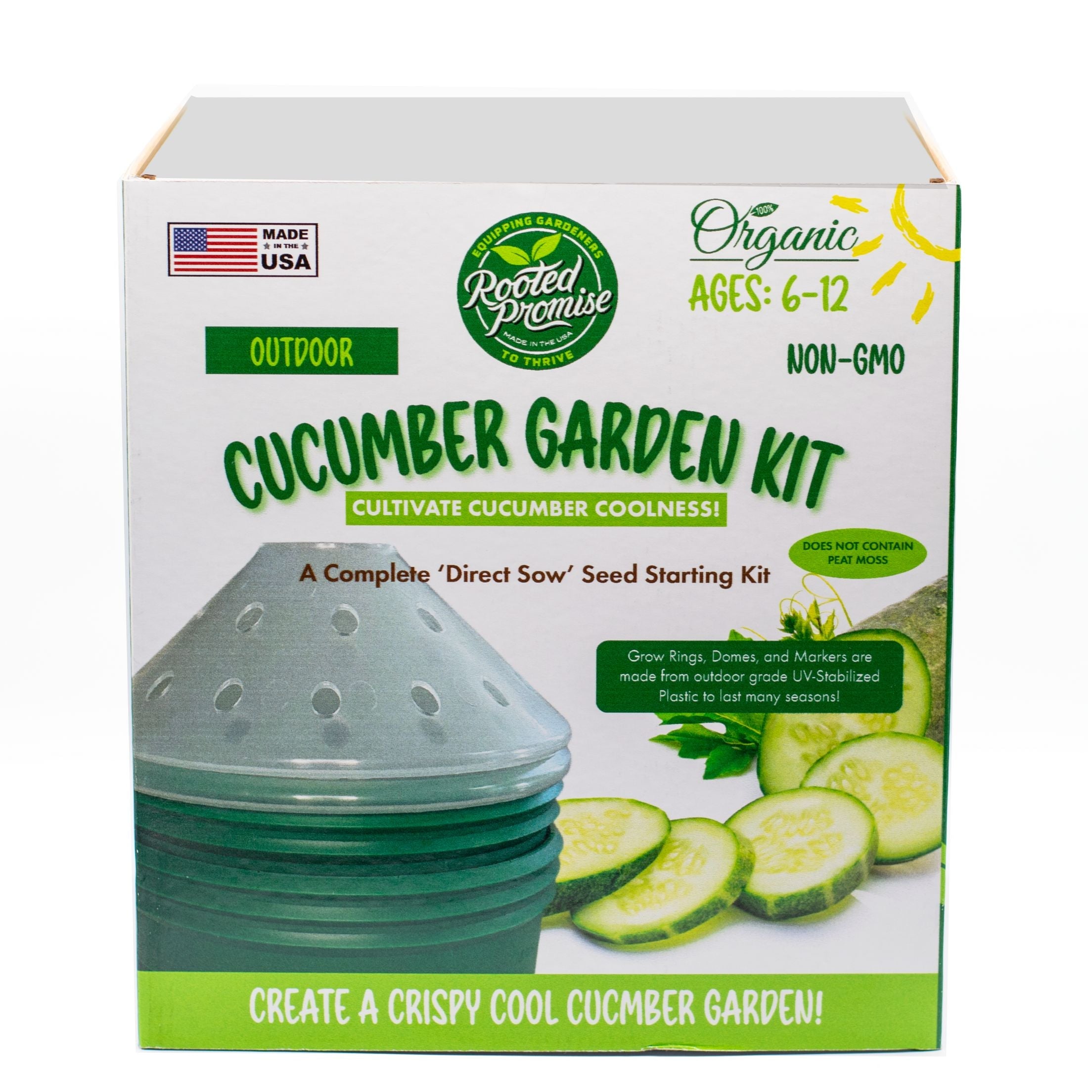 Kids Outdoor Cucumber Garden Kit
